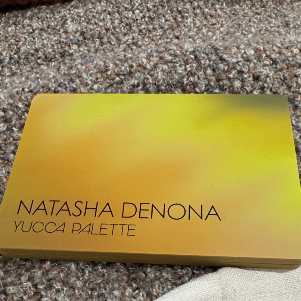Natasha Denona Yucca Palette in Yellow and Green